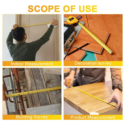 BESTIR Measuring Tape Measure 3M 5M 7.5M Metric Tape Ruler Centimeter 10Ft 16Ft 25Ft Measuring Tool Ruler Metric And Feet